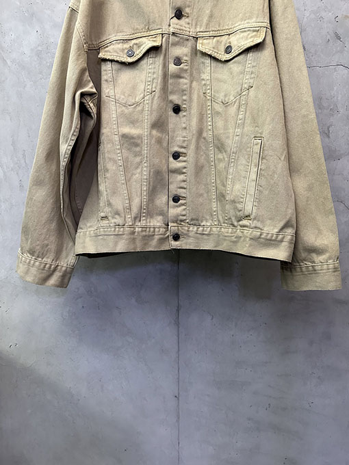 バレンシアガコピー BALENCIAGA ロゴ刺繍デニムジャケット