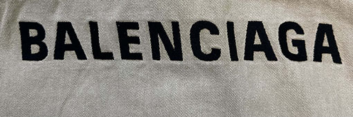 バレンシアガコピー BALENCIAGA ロゴ刺繍デニムジャケット