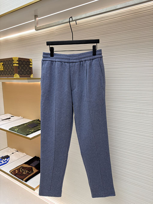 ディオールスーパーコピー モノグラムウールとカシミアのストレートレッグパンツ