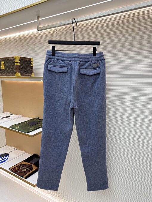 ディオールスーパーコピー モノグラムウールとカシミアのストレートレッグパンツ