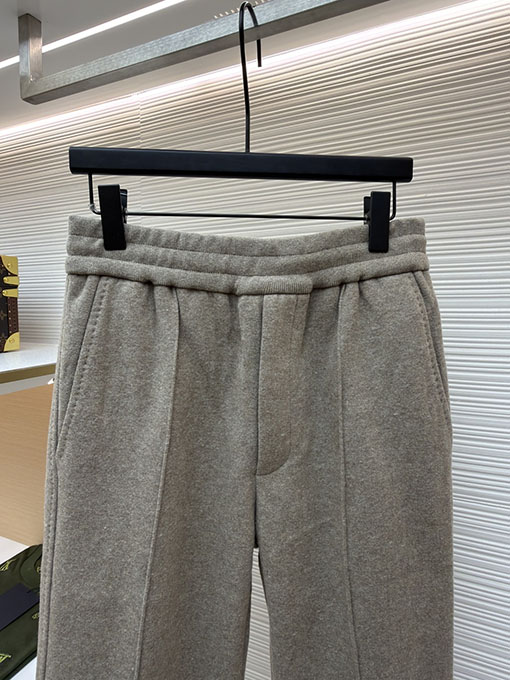 ディオールスーパーコピー モノグラムウールとカシミアのストレートレッグパンツ