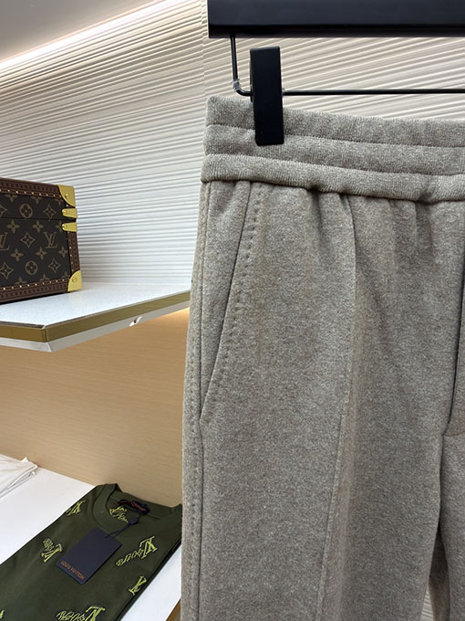 ディオールスーパーコピー モノグラムウールとカシミアのストレートレッグパンツ