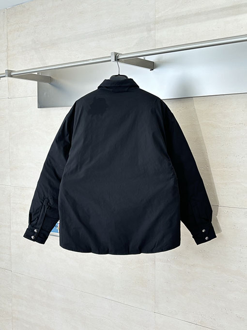 クロムハーツ 無地シルバーメッキシャツ風コットンジャケット