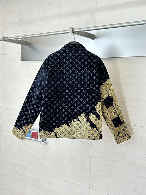 ルイヴィトン ファイアリークラウド ボンファイア フロックデニム コットンジャケット