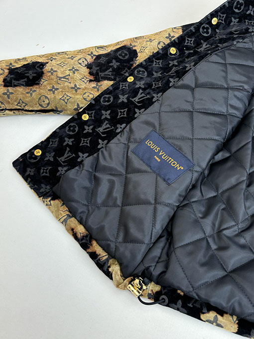 ルイヴィトン ファイアリークラウド ボンファイア フロックデニム コットンジャケット