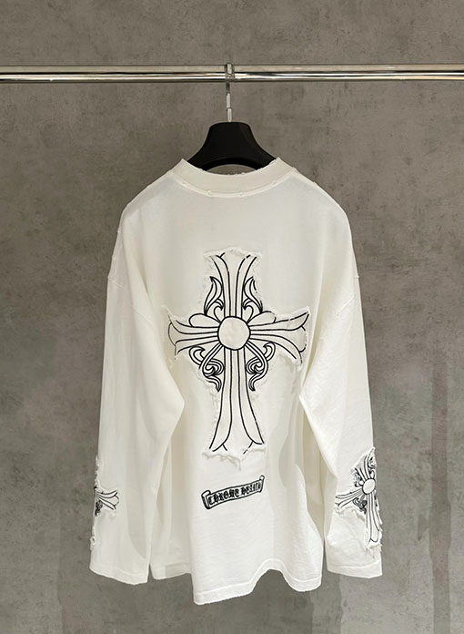 クロムハーツコピー 人気の刺繍スウェットシャツ