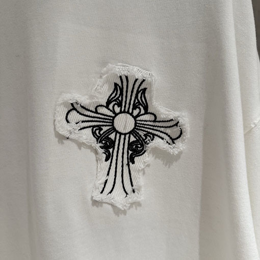クロムハーツコピー 人気の刺繍スウェットシャツ