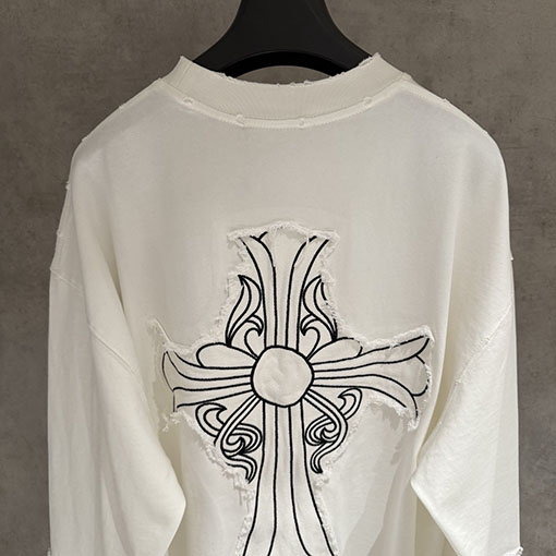 クロムハーツコピー 人気の刺繍スウェットシャツ