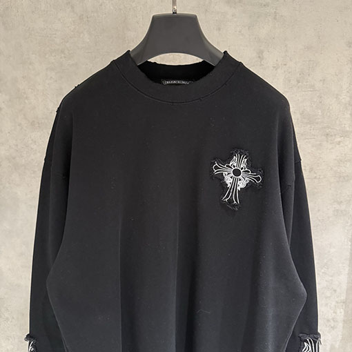クロムハーツコピー 人気の刺繍スウェットシャツ