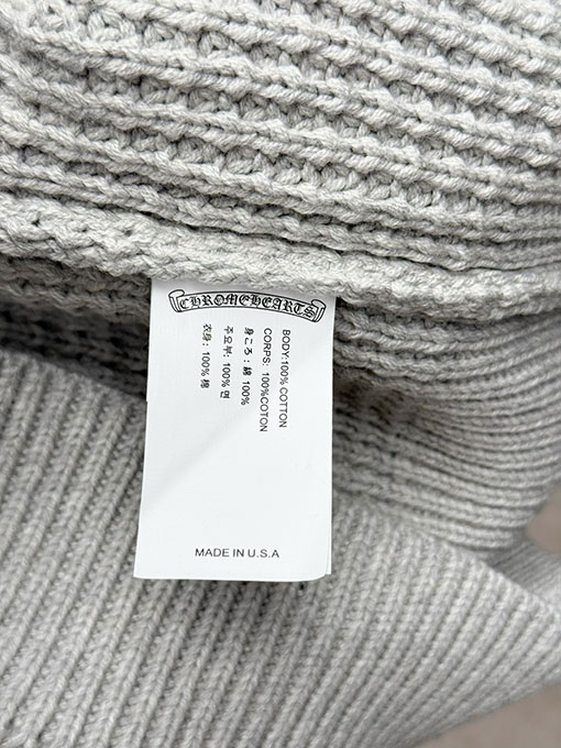 クロムハーツスーパーコピー カシミアワッフルセーター