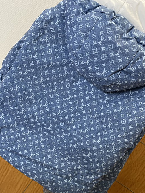 ルイヴィトン 全面モノグラムスキーダウンジャケット