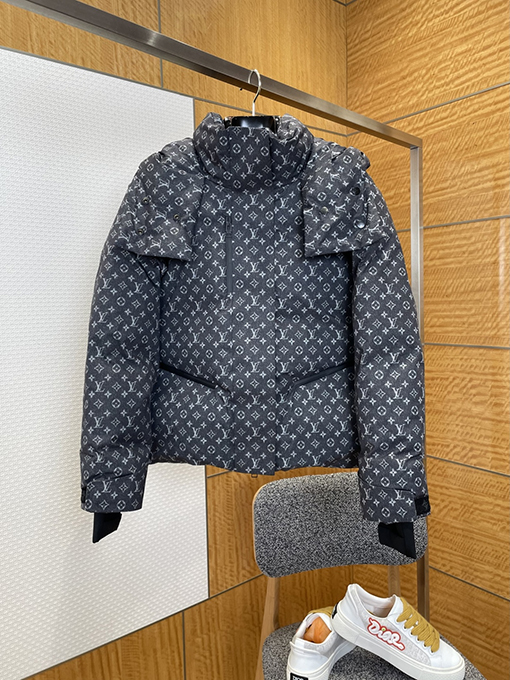 ルイヴィトン 全面モノグラムスキーダウンジャケット