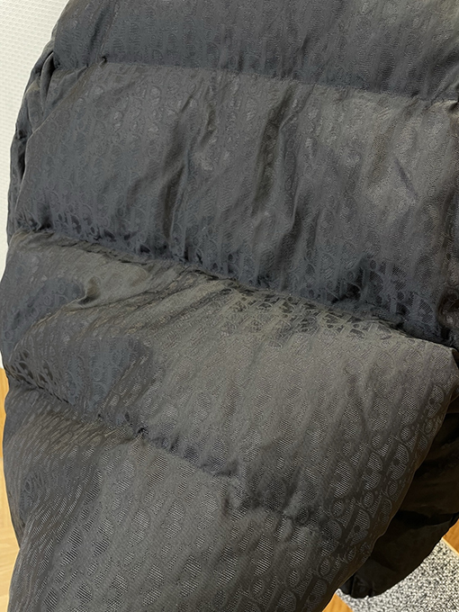 ディオール 全面ジャカードポケットラペルダウンジャケット