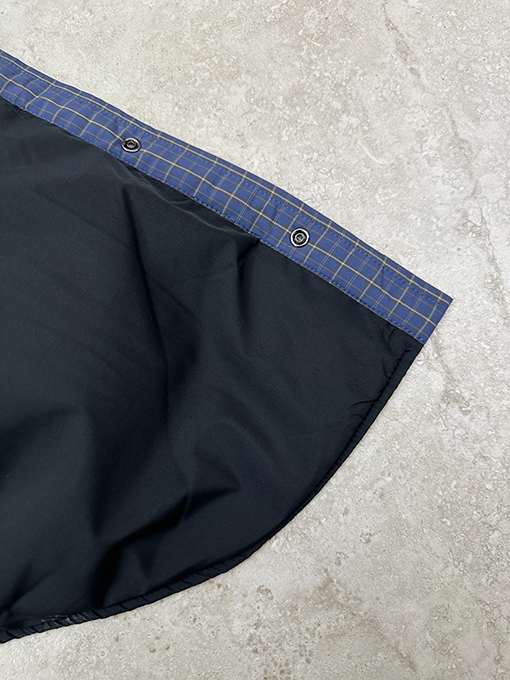 バレンシアガコピー Balenciaga チェックシャツ風コットンコート