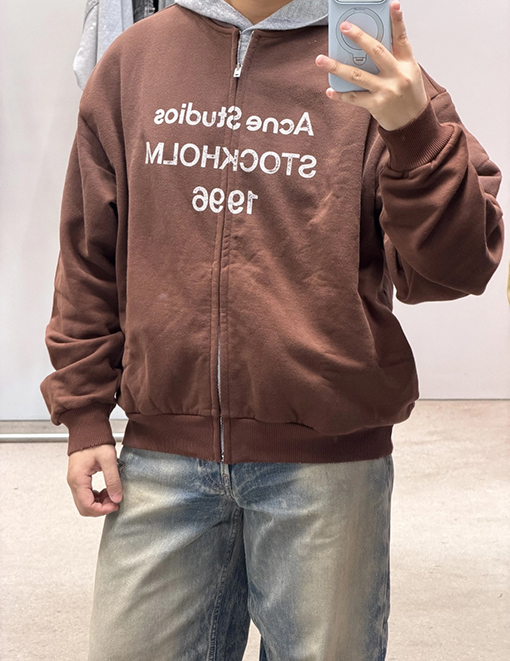 アクネストゥディオズ Acne Studios プリントジップアップジャケット