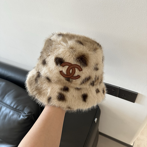 シャネルスーパーコピー ミンクの毛皮の漁師の帽子