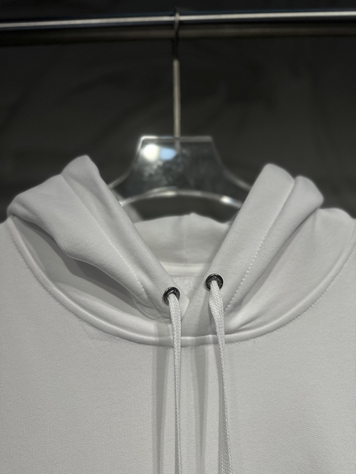 クロムハーツ Mattyboy 馬蹄形のユニコーンアームのピンクと白のフード付きスウェットシャツ