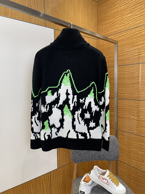 グッチスーパーコピー Gucci ハイネックジャカードニットジップアップジャケット