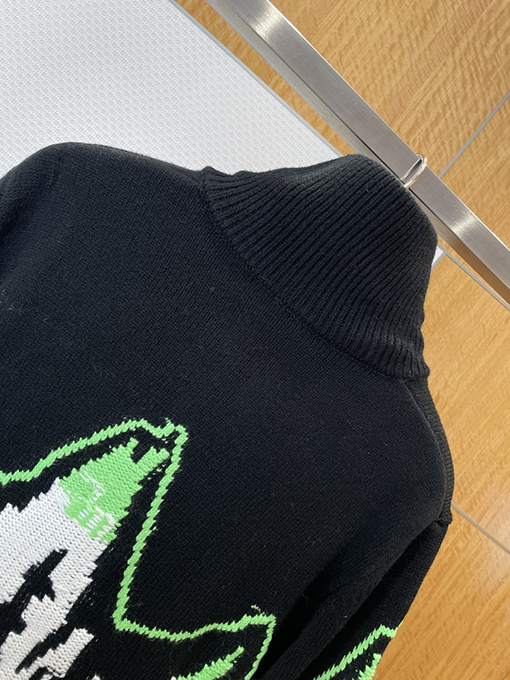 グッチスーパーコピー Gucci ハイネックジャカードニットジップアップジャケット