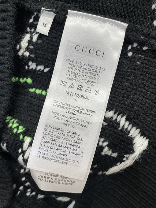 グッチスーパーコピー Gucci ハイネックジャカードニットジップアップジャケット
