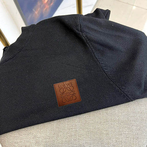 ロエベ メンズカジュアルプルオーバーニットセーター