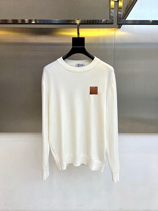 ロエベ メンズカジュアルプルオーバーニットセーター