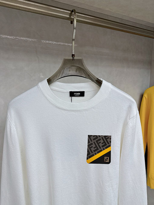 フェンディ 新作メンズカジュアルプルオーバーニットセーター