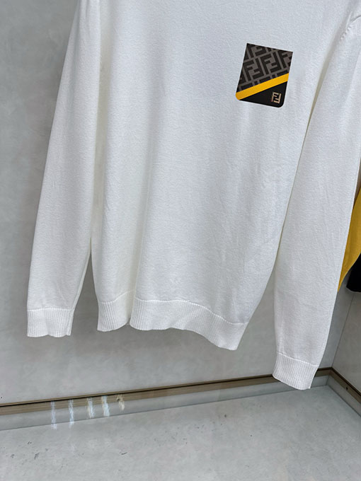 フェンディ 新作メンズカジュアルプルオーバーニットセーター