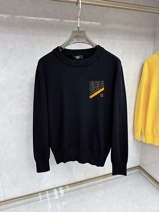 フェンディ 新作メンズカジュアルプルオーバーニットセーター