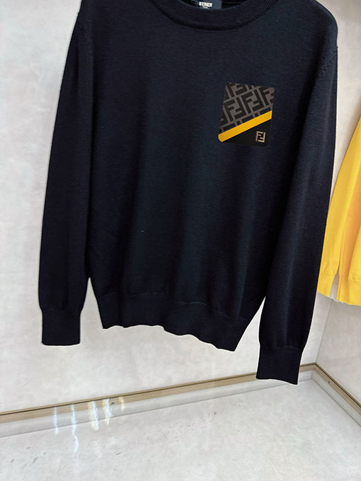 フェンディ 新作メンズカジュアルプルオーバーニットセーター