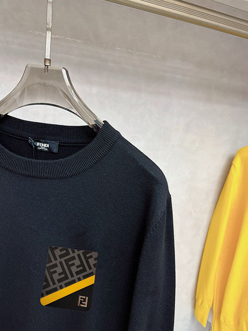 フェンディ 新作メンズカジュアルプルオーバーニットセーター