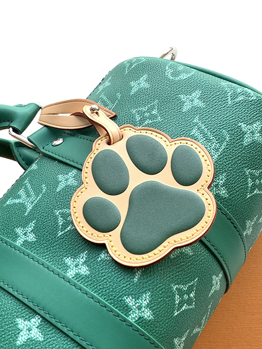 ルイヴィトンコピー Keepall Bandoulière Monogram Surfin 夏のレトロハンドバッグ M12684