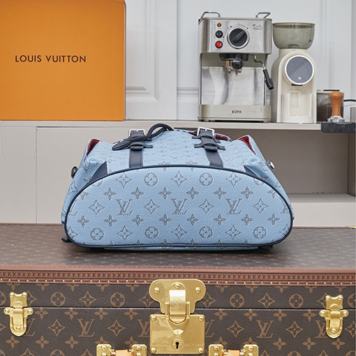ルイヴィトン Christopher Monogram Heritage ミディアムバックパックM14676