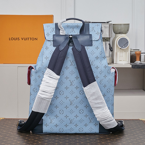 ルイヴィトン Christopher Monogram Heritage ミディアムバックパックM14676