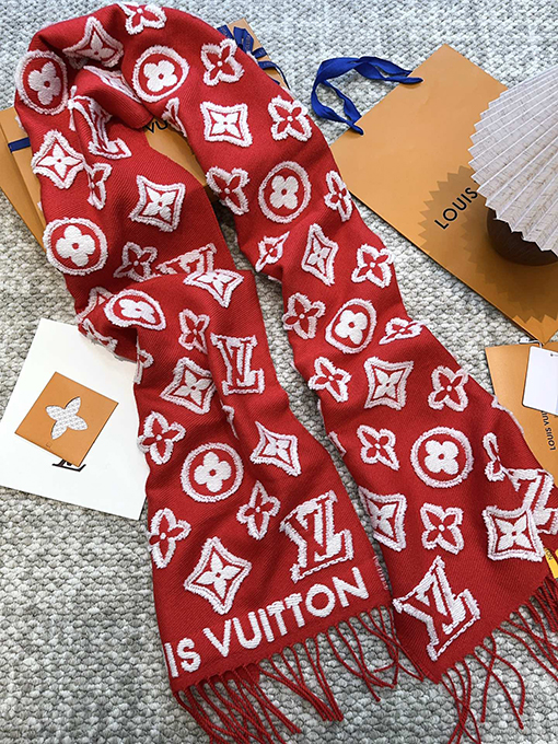 ルイヴィトンスーパーコピー 3D Monogram 新しいスカーフ