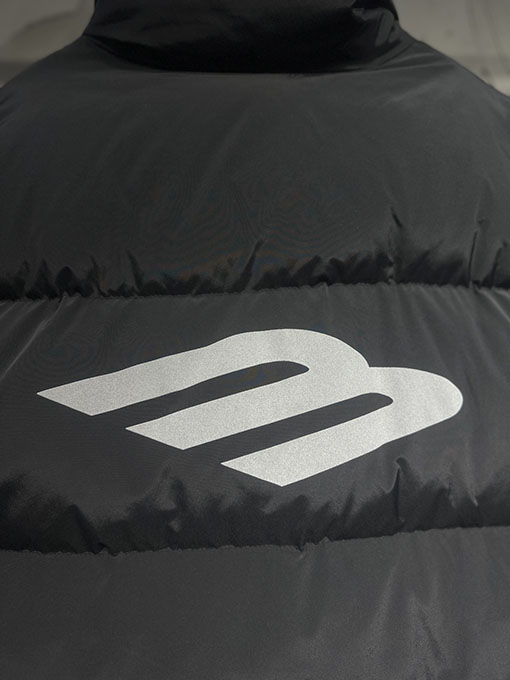 バレンシアガスーパーコピー Balenciaga スキーシリーズ 3M 反射プリント ダウンジャケット