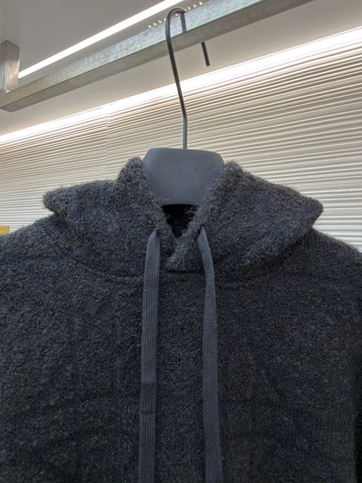 ディオール ダイヤモンド柄ジャカードニットパーカー