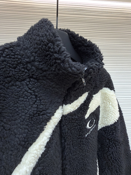 バレンシアガ Balenciaga スキーシリーズ ラムウール スタンドカラーコート