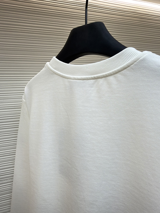 モンクレールスーパーコピー クルーネックプリントのカジュアル長袖スウェットシャツ