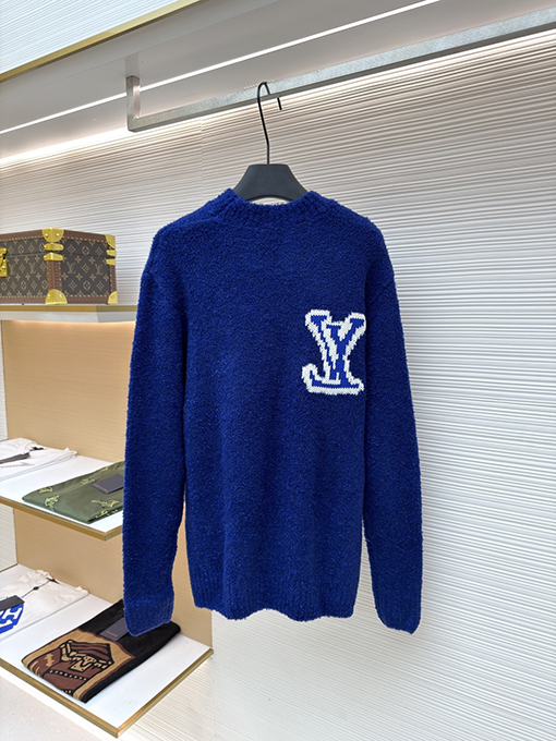 ルイヴィトンコピー 両面インターシャセーター