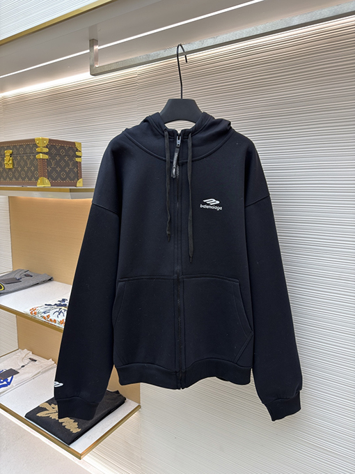 バレンシアガ Balenciaga SIK WEAR スキーシリーズ ベルベット フード付きスウェットシャツ