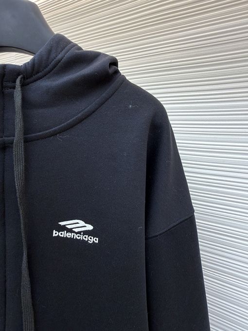バレンシアガ Balenciaga SIK WEAR スキーシリーズ ベルベット フード付きスウェットシャツ