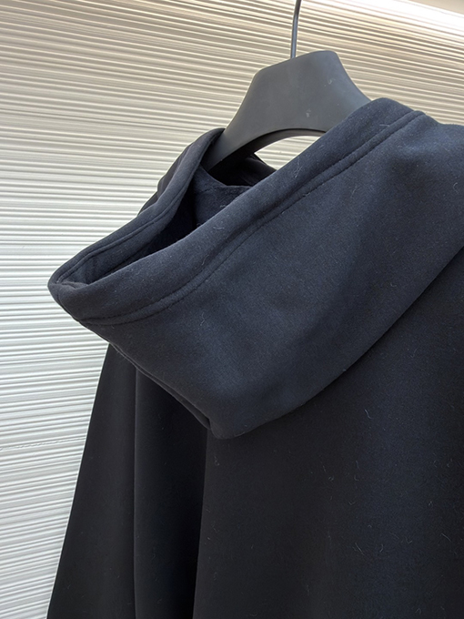 バレンシアガ Balenciaga SIK WEAR スキーシリーズ ベルベット フード付きスウェットシャツ