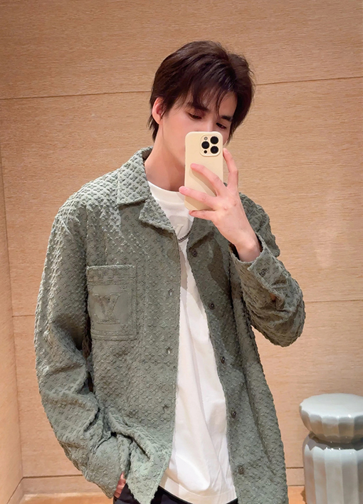 ルイヴィトン モノグラムジャカードテリーシャツ