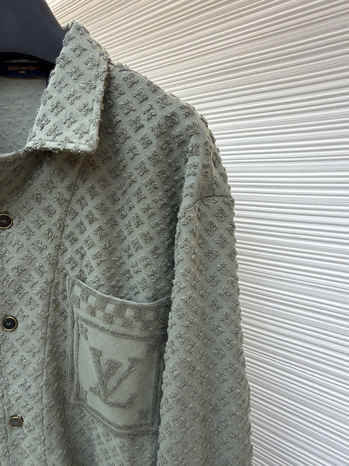 ルイヴィトン モノグラムジャカードテリーシャツ