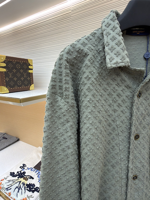 ルイヴィトン モノグラムジャカードテリーシャツ