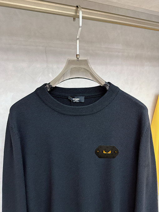フェンディコピー メンズカジュアルプルオーバーニットセーター