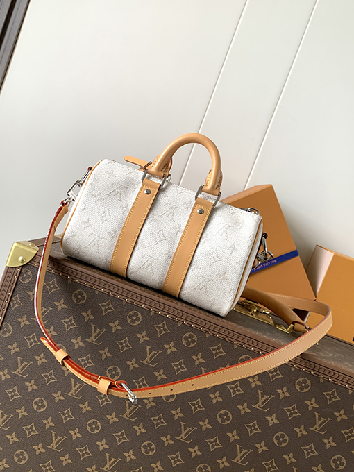 ルイヴィトン Keepall Bandoulière 25 Monogram Heritage ハンドバッグ M27161 