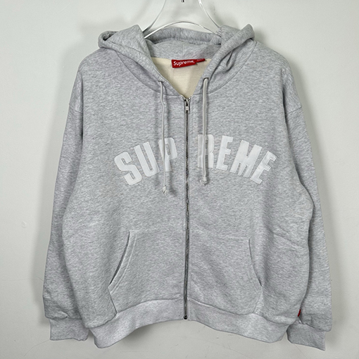 シュプリーム SUPREME ARC Thermal Lined Zip Up Hooded ワッフル裏地のジップアップフードジャケット
