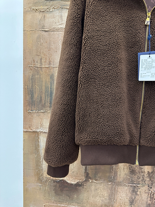 ルイヴィトン LOUIS VUITTON レター刺繍ジッパーテディジャケット